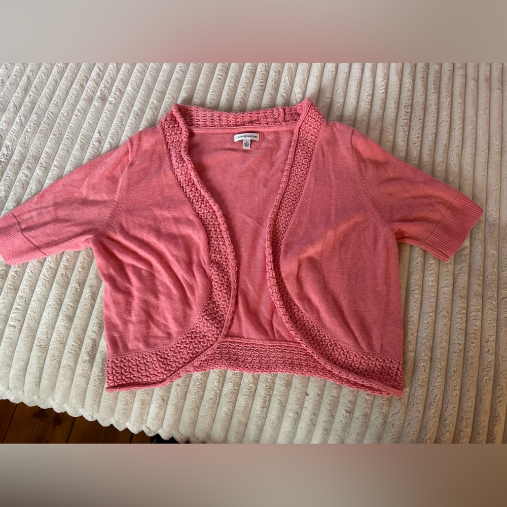 Cute pink mini sweater